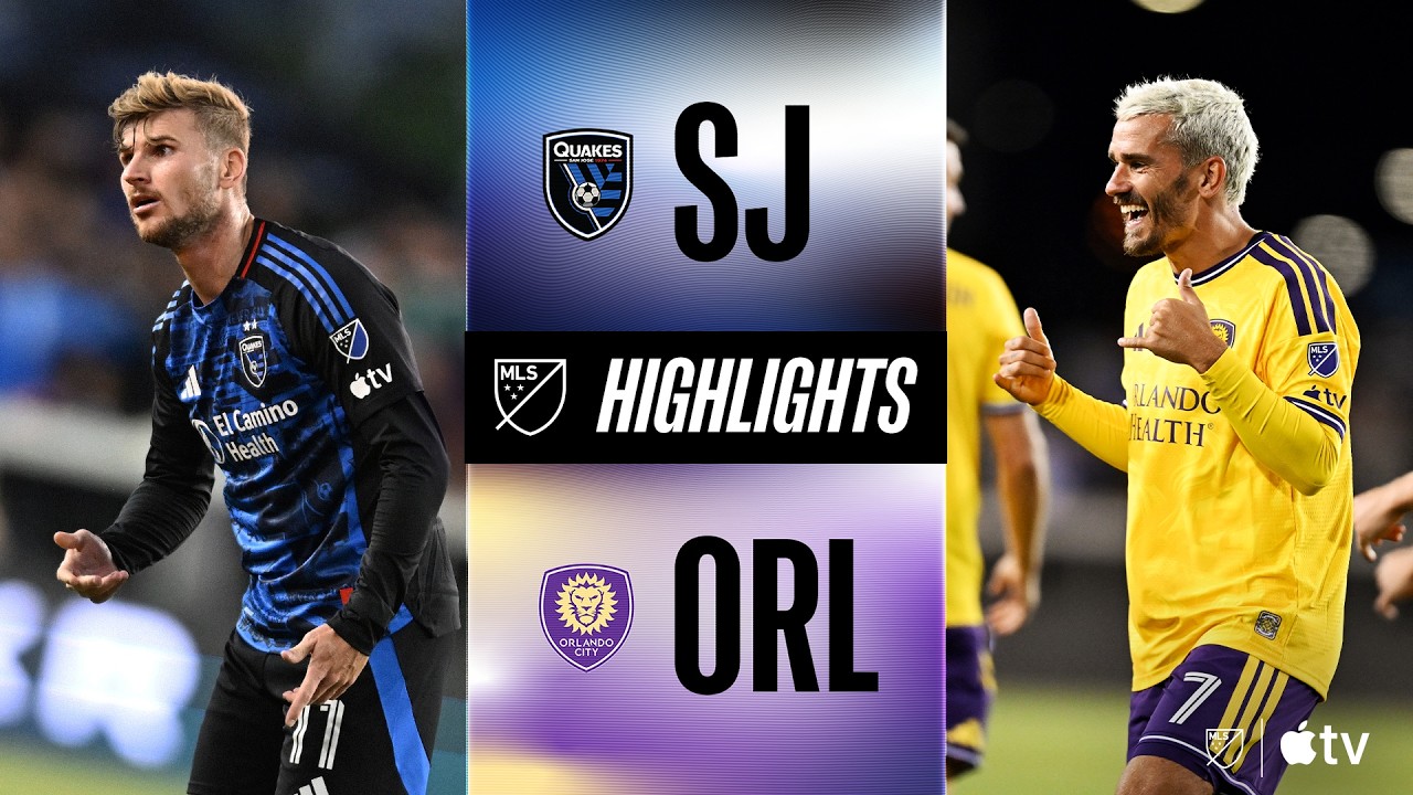 Match Highlights: San Jose Earthquakes 0-4 Orlando City MLS Mỹ