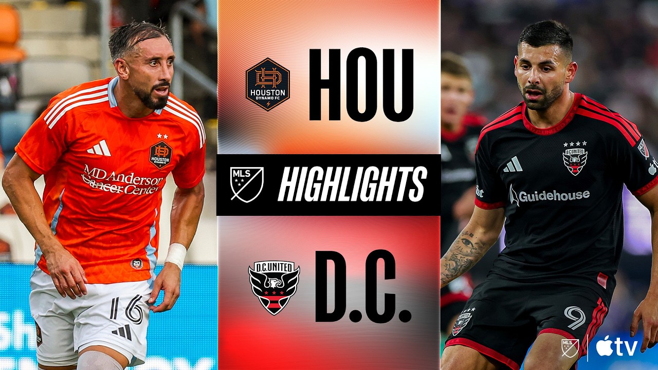 Match Highlights: Houston Dynamo 1-1 Washington D.C. United MLS Mỹ
