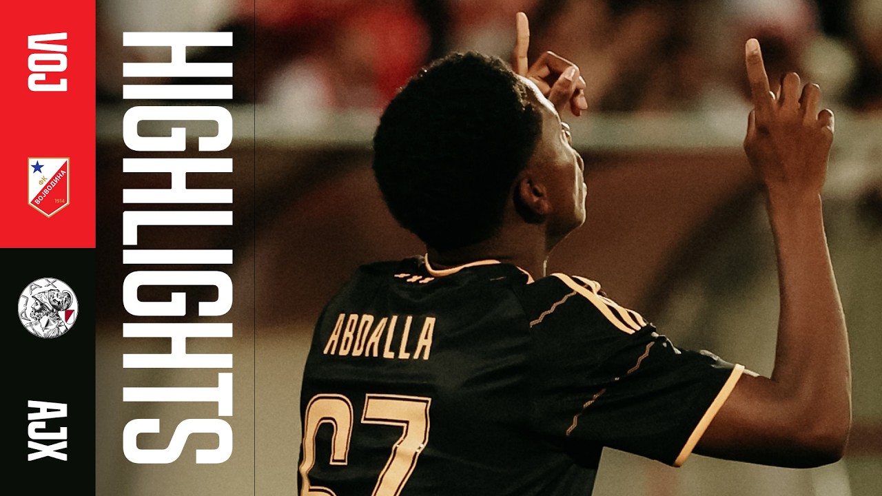 Match Highlights: Vojvodina 1-4 Ajax Amsterdam Europa Conference League