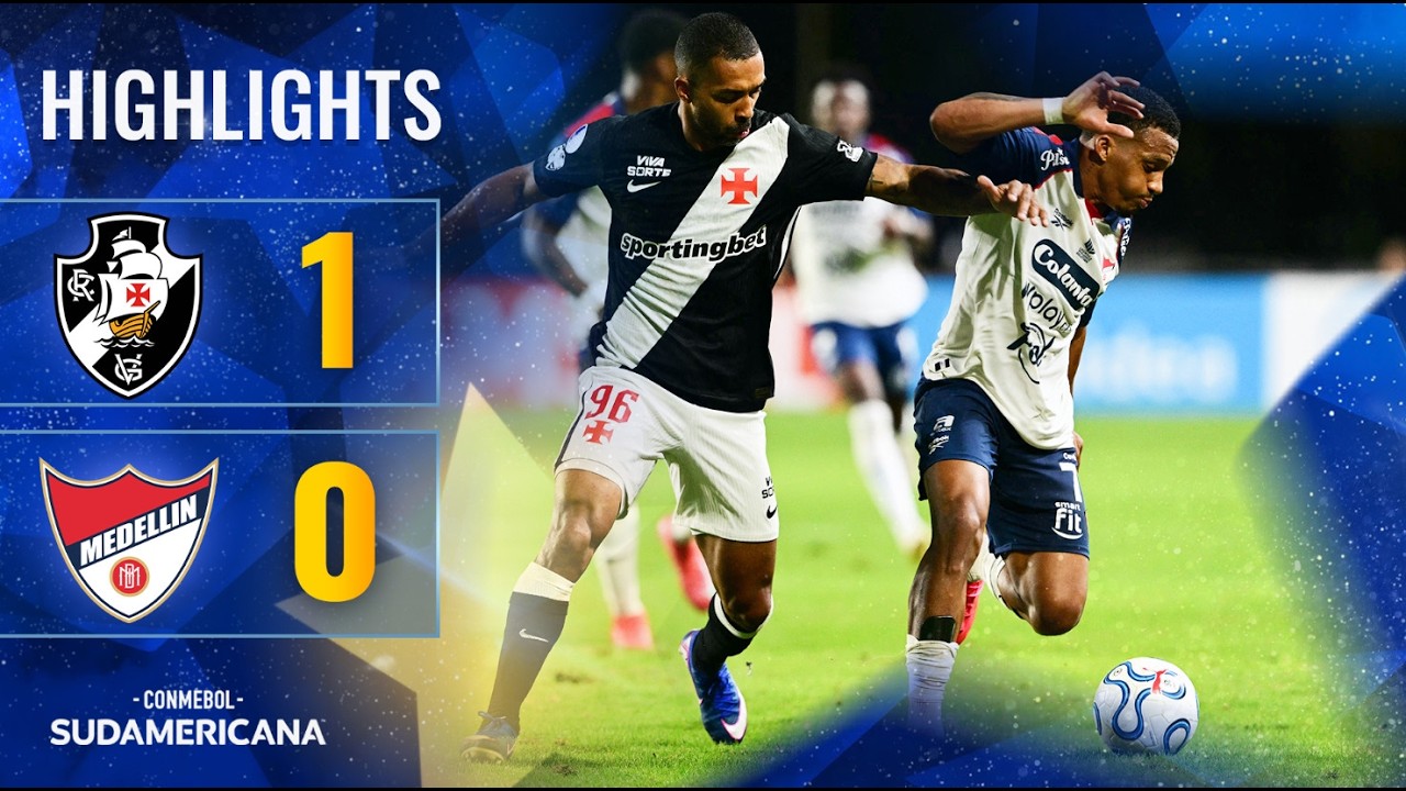 Match Highlights: Vasco Gama 1-0 Dep.Independiente Medellin Copa Sudamericana
