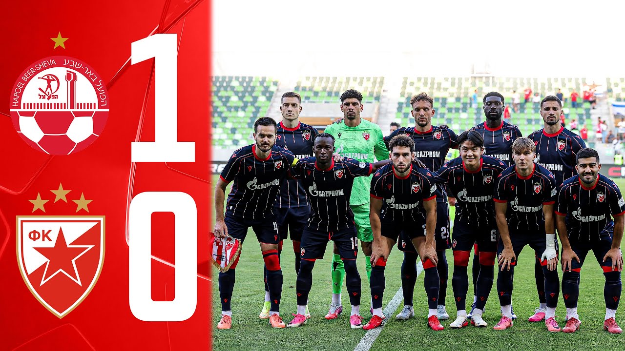 H. Beer Sheva 1-0 Estrela Vermelha丨Melhores Momentos -Liga dos Campeões