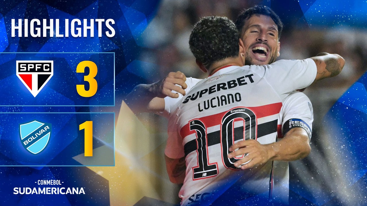 Match Highlights: Sao Paulo 3-1 Bolivar Copa Sudamericana
