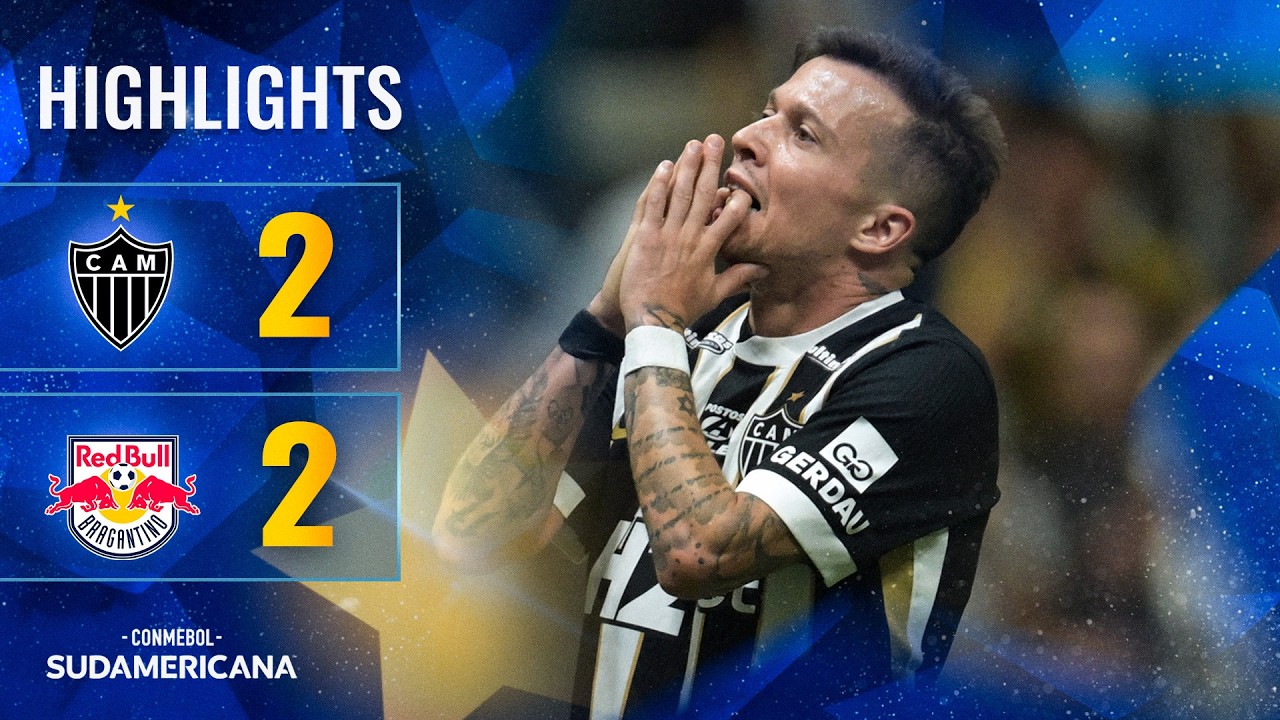 Match Highlights: Atletico Mineiro 2-2 Bragantino SP Copa Sudamericana