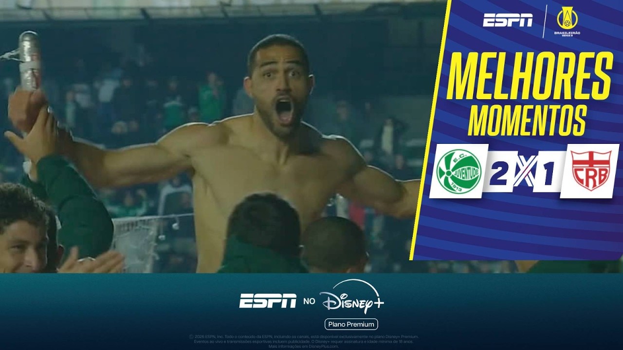 Juventude 2-1 CRB丨Melhores Momentos -Série B