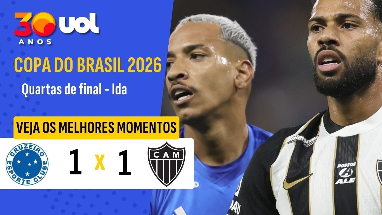 Cruzeiro 1-1 Atletico-MG丨Melhores Momentos -Taça Betano do Brasil