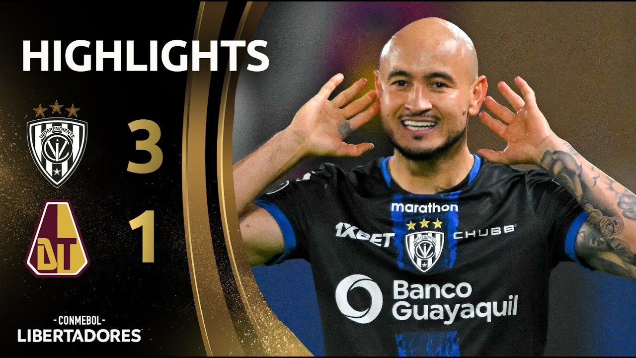 Ind. del Valle 3-1 Tolima丨Melhores Momentos -Taça dos Libertadores