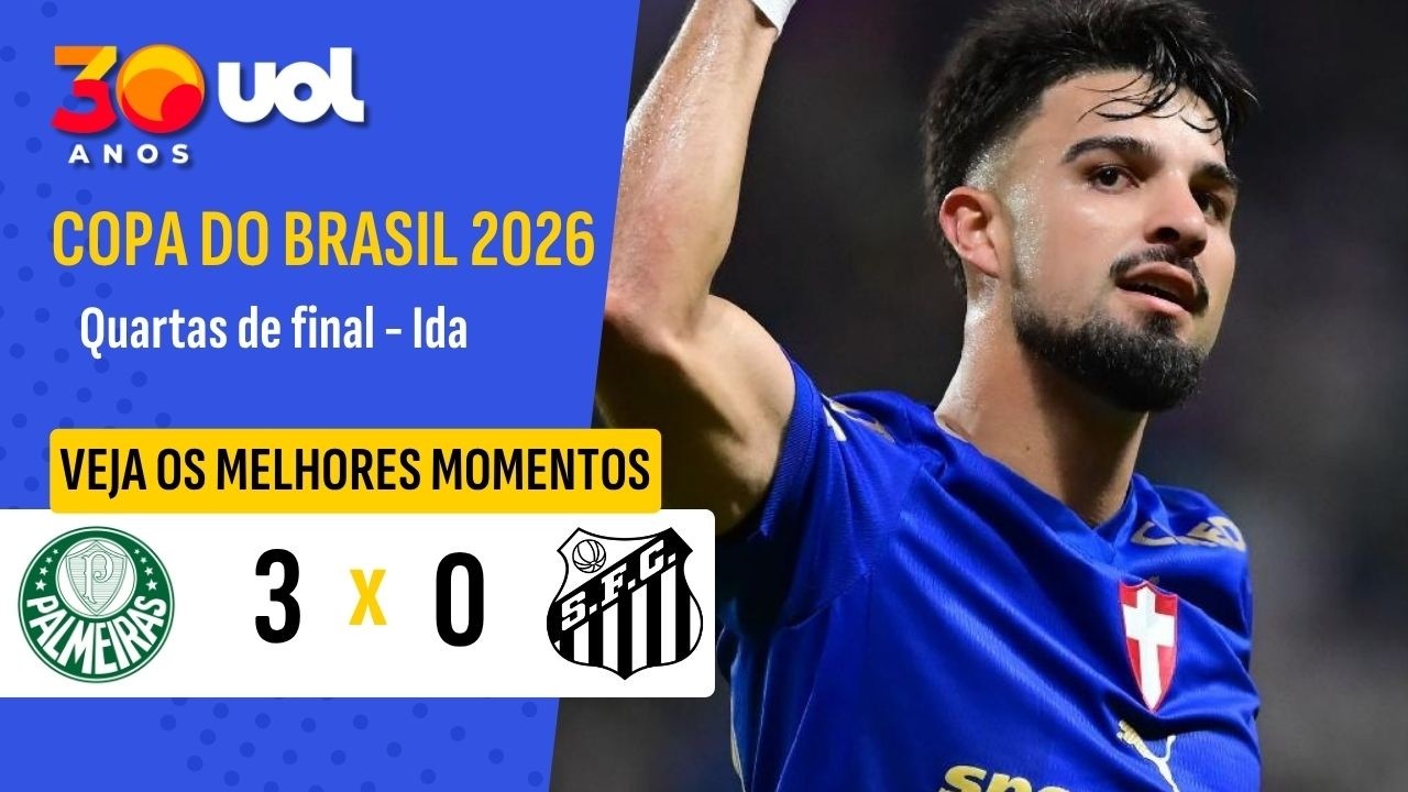Palmeiras 3-0 Santos丨Melhores Momentos -Taça Betano do Brasil