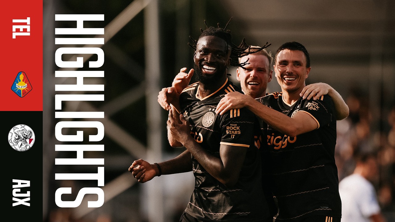 Telstar 0-4 Ajax丨Melhores Momentos -Eredivisie