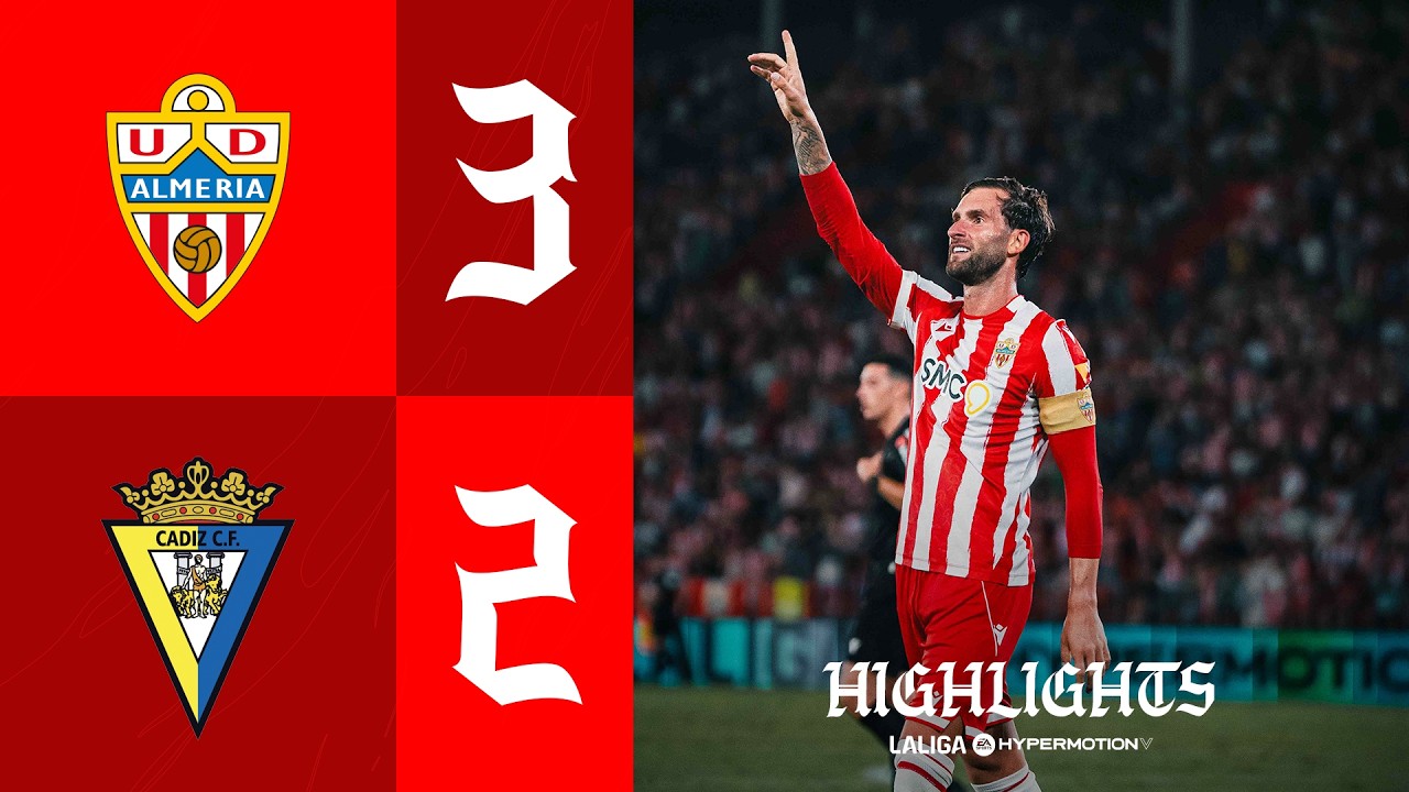 Almeria 3-2 Cadiz丨Melhores Momentos -LaLiga2
