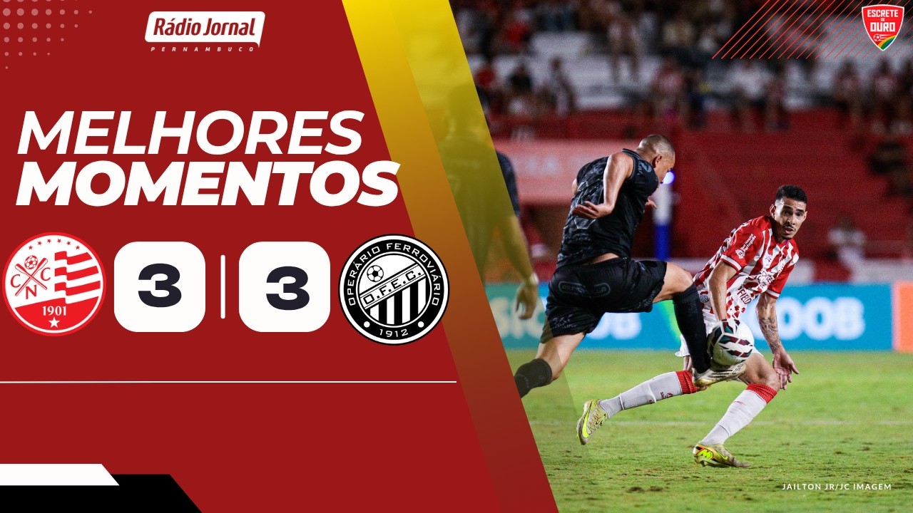 Match Highlights: Nautico (PE) 3-3 Operario PR Brazil Serie B