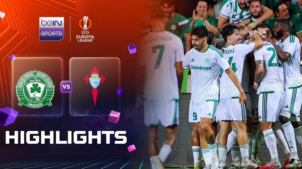 Match Highlights: Omonia Nicosia FC 1-0 Celta Vigo Europa League