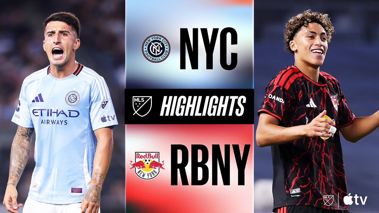 Match Highlights: New York City FC 0-1 New York Red Bulls MLS Mỹ