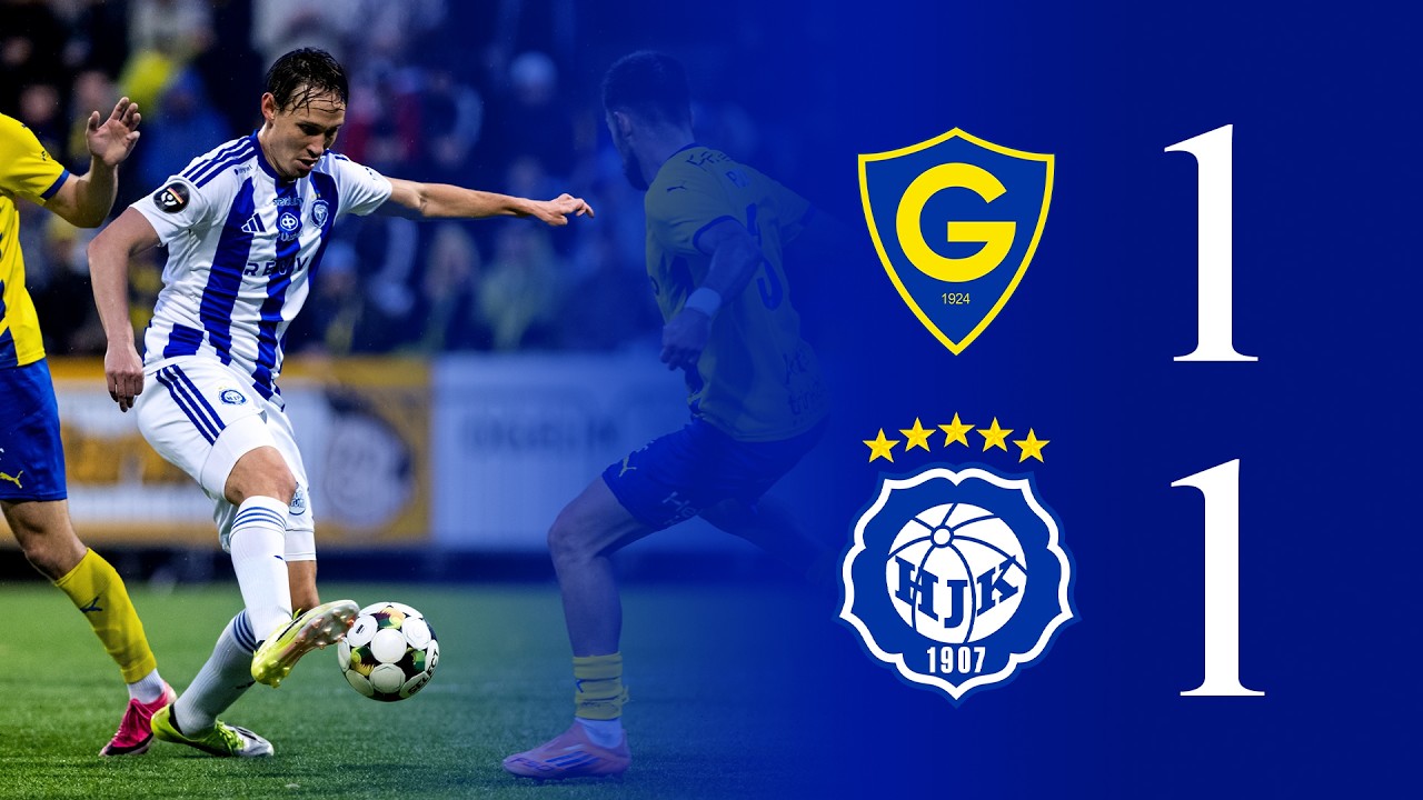 Match Highlights: Gnistan 1-1 HJK Helsinki VĐQG Phần Lan