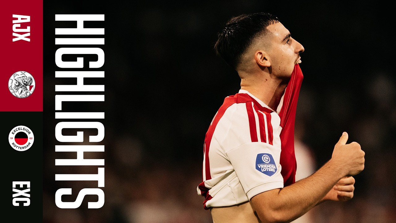 Match Highlights: Ajax Amsterdam 2-2 SBV Excelsior VĐQG Hà Lan