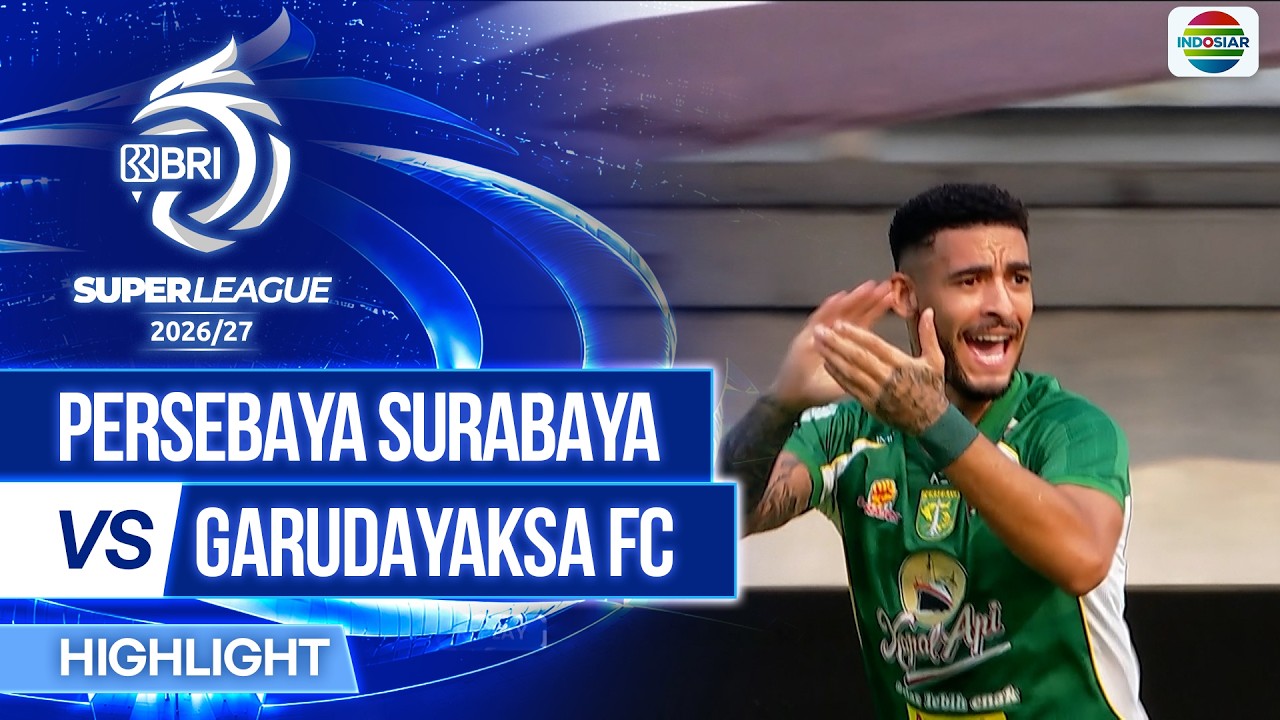 Match Highlights: Persebaya Surabaya 1-1 Garudayaksa VĐQG Indonesia