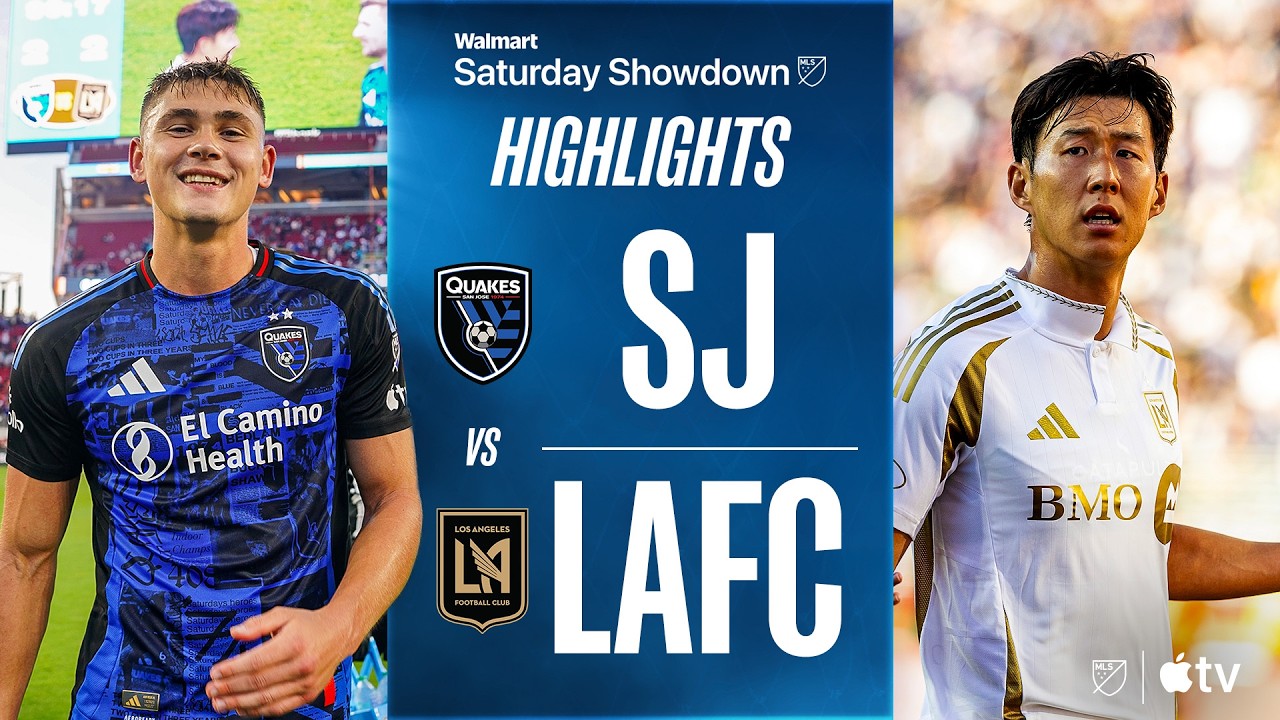 Match Highlights: San Jose Earthquakes 2-2 Los Angeles FC MLS Mỹ