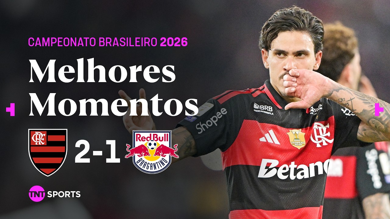Match Highlights: Flamengo 2-1 Bragantino SP VĐQG Brazil