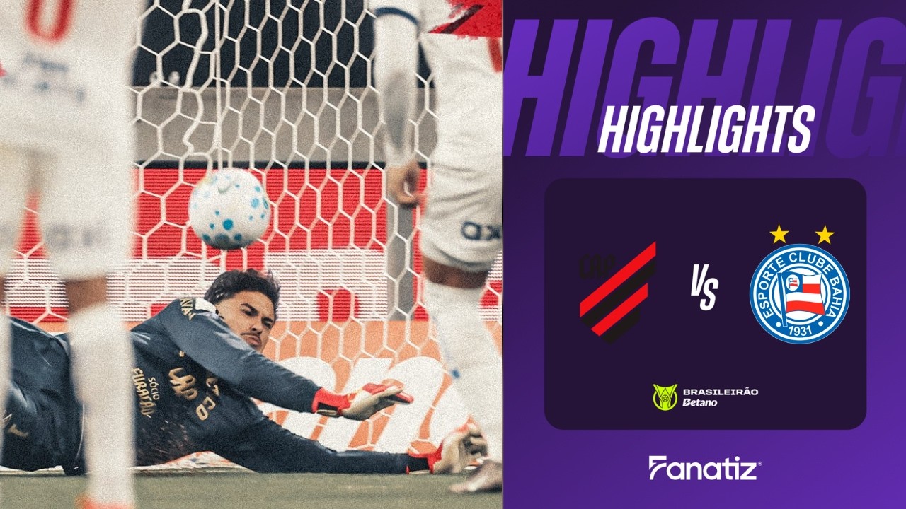 Match Highlights: Atletico Paranaense 2-1 Bahia(BA) VĐQG Brazil