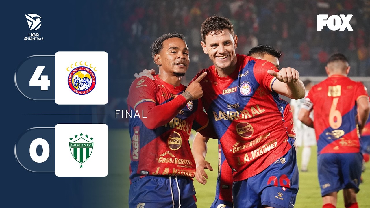 Xelaju 4-0 Antigua丨Melhores Momentos -Liga Nacional