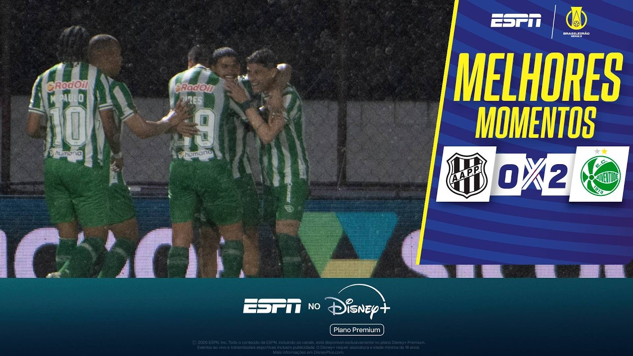 Ponte Preta 0-2 Juventude丨Melhores Momentos -Série B