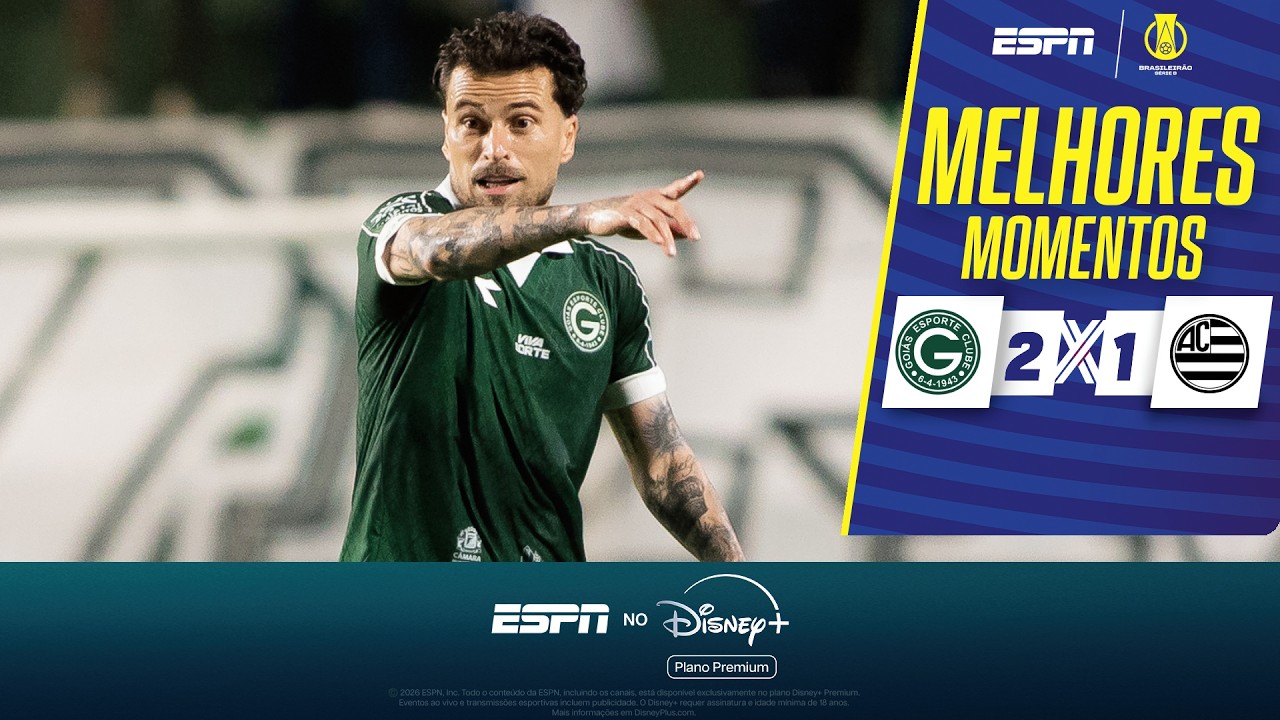 Goias 2-1 Athletic Club丨Melhores Momentos -Série B