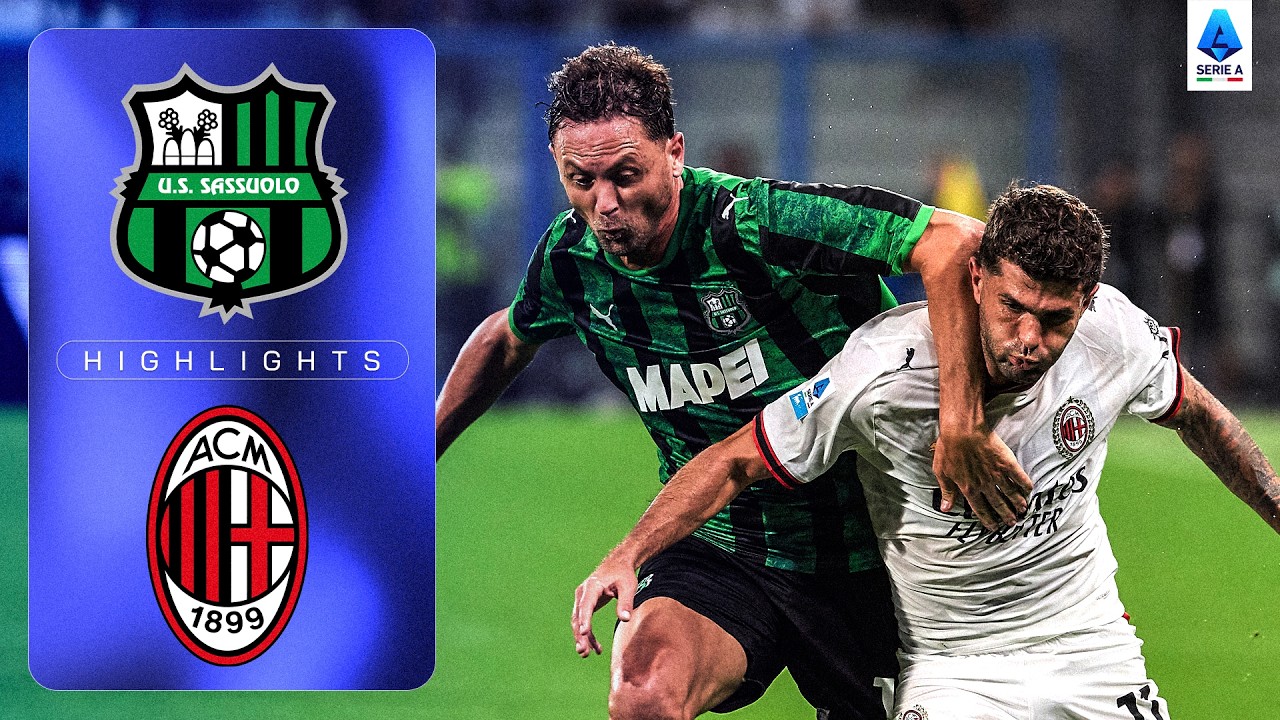 Sassuolo 1-1 AC Milan丨Melhores Momentos -Série A