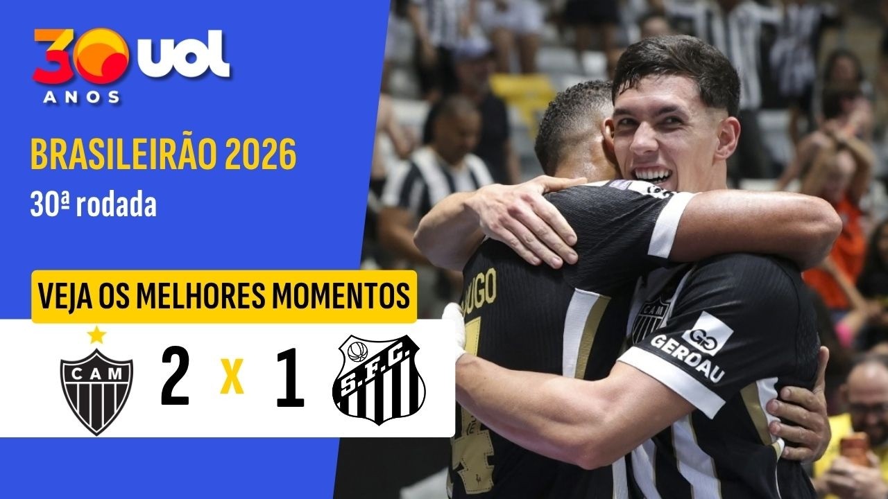 Atletico-MG 2-1 Santos丨Melhores Momentos -Série A Betano