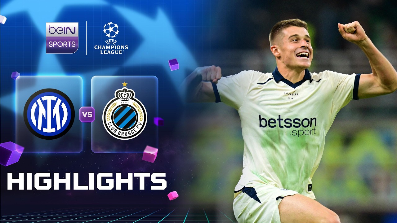 Inter 3-4 Club Brugge丨Melhores Momentos -Liga dos Campeões