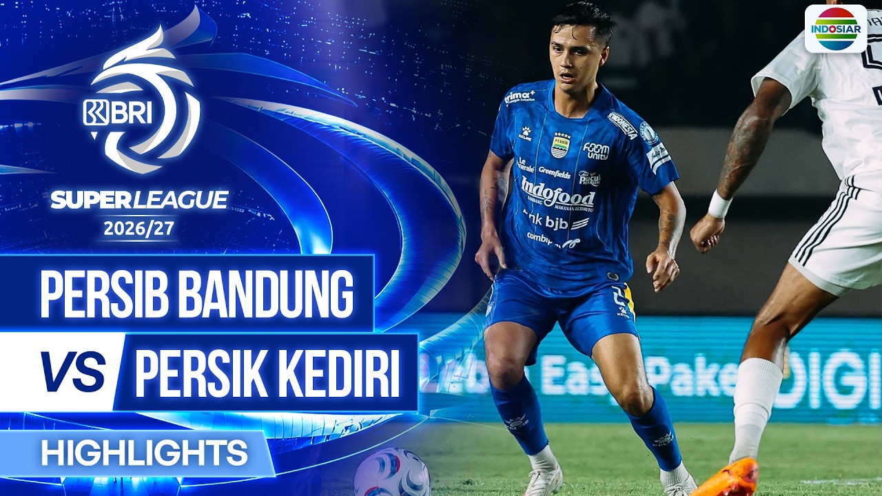 Persib 1-0 Persik Kediri丨Melhores Momentos -Indonesia Super League