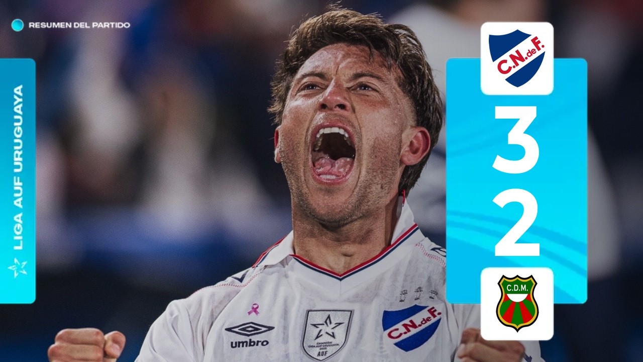 Nacional 3-2 Maldonado丨Melhores Momentos -Liga AUF Uruguaia