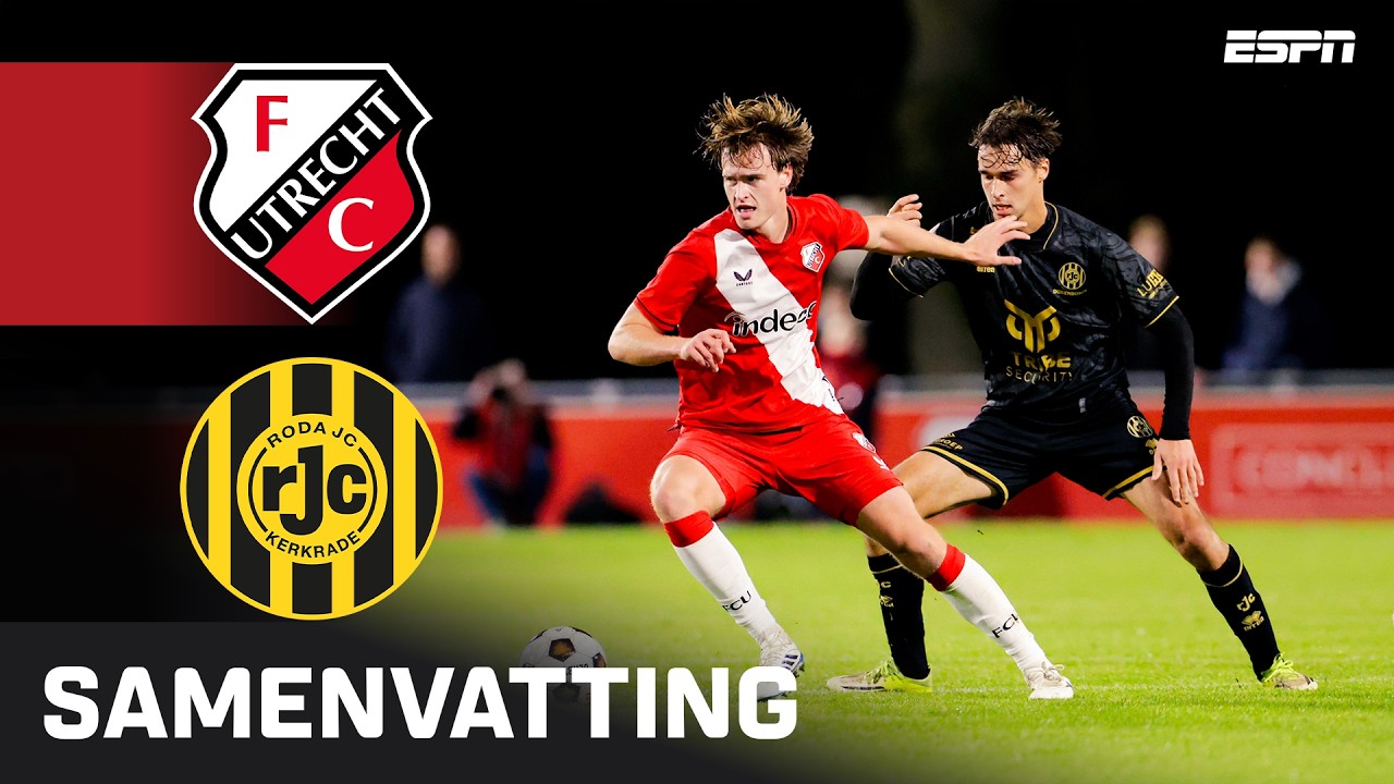 Jong Utrecht 1-2 Roda丨Melhores Momentos -Primeira Divisão