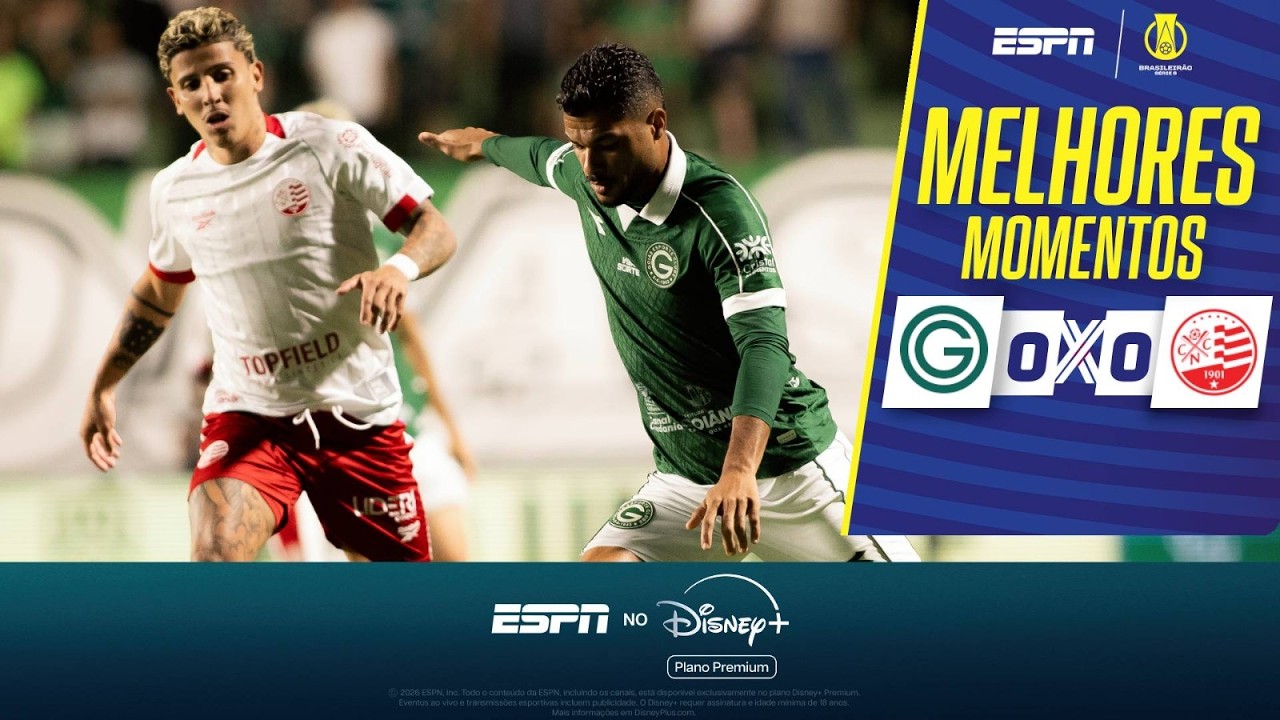 Goias 0-0 Nautico丨Melhores Momentos -Série B