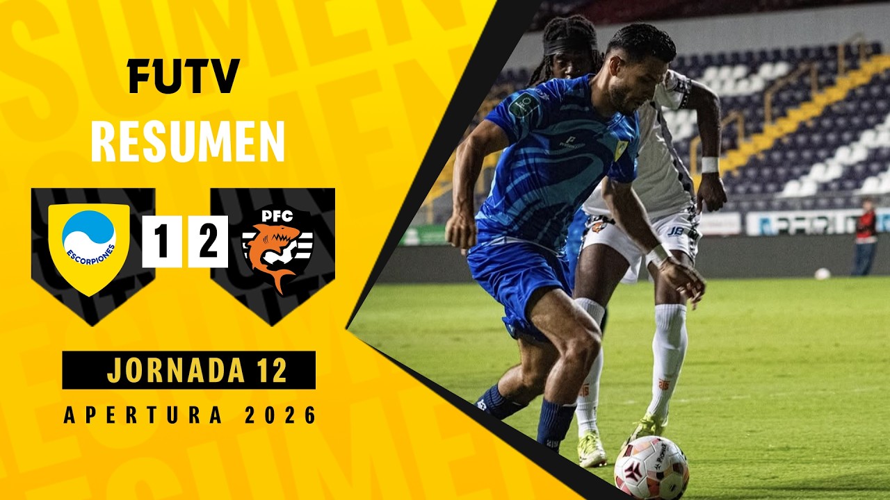 Escorpiones 1-2 Puntarenas FC丨Melhores Momentos -Primeira Divisão