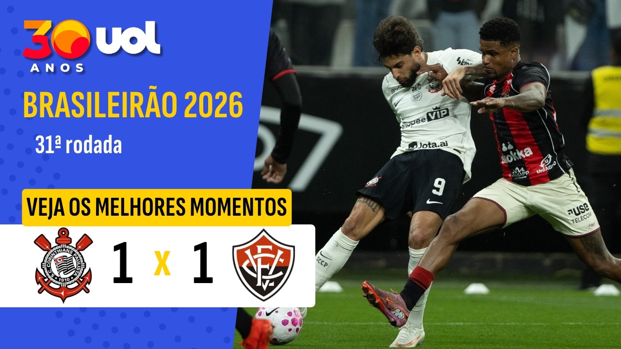 Corinthians 1-1 Vitoria丨Melhores Momentos -Série A Betano