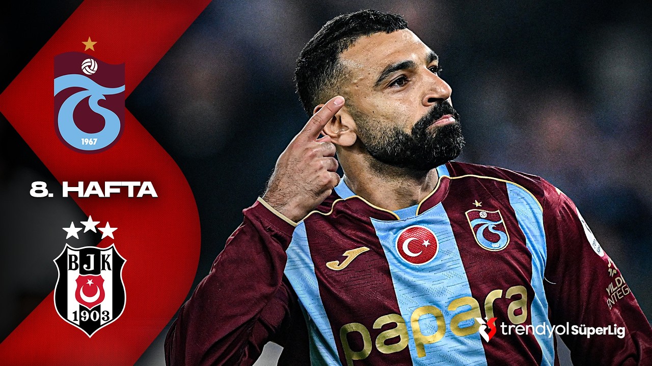 Trabzonspor 2-0 Besiktas丨Melhores Momentos -Superliga