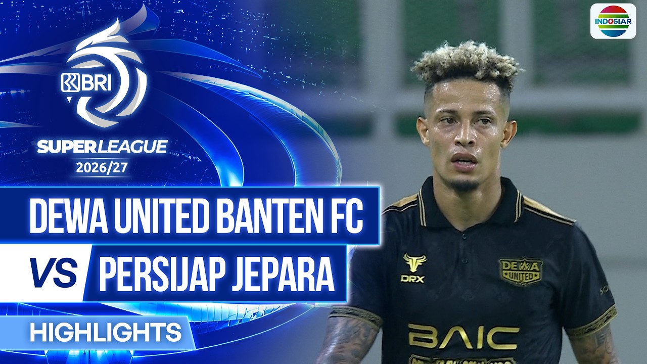 Dewa United 2-0 Persijap Jepara丨Melhores Momentos -Indonesia Super League