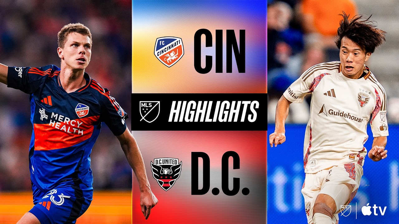 Cincinnati 2-1 DC United丨Melhores Momentos -MLS