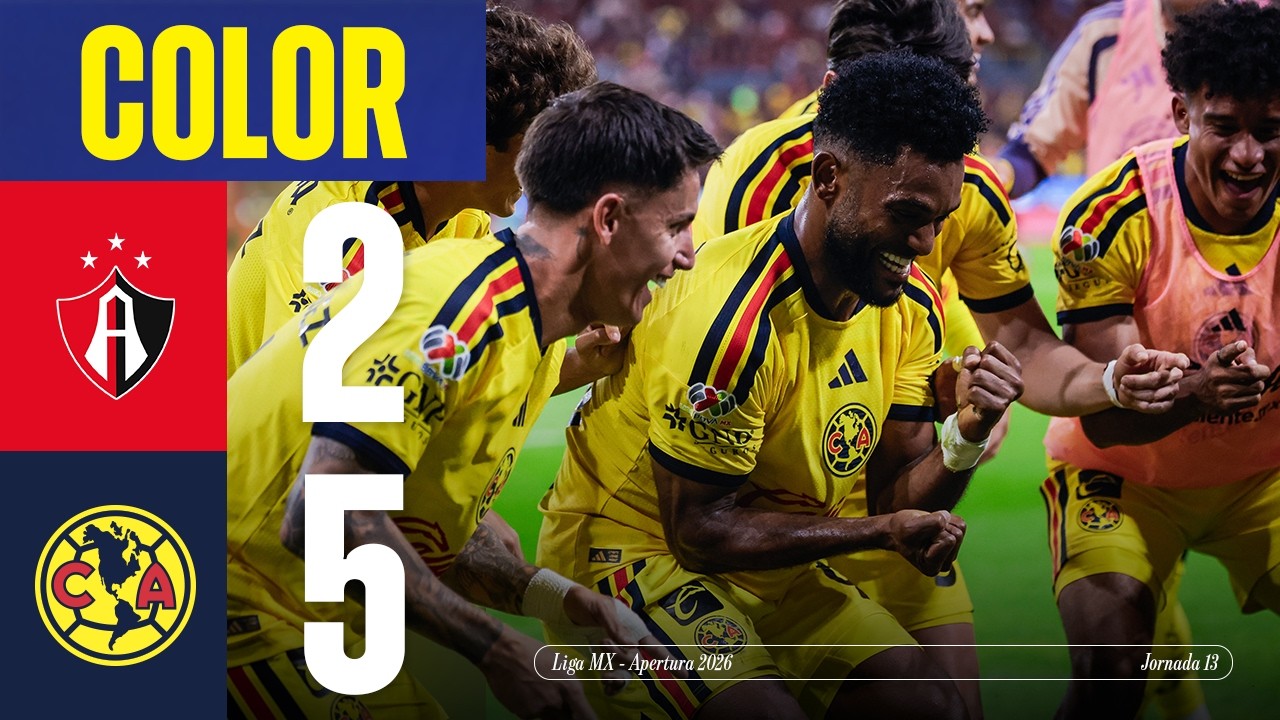 Atlas 2-5 Club America丨Melhores Momentos -Liga MX