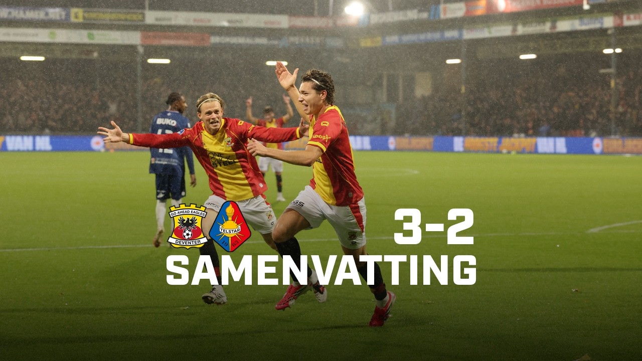 G.A. Eagles 3-2 Telstar丨Melhores Momentos -Eredivisie