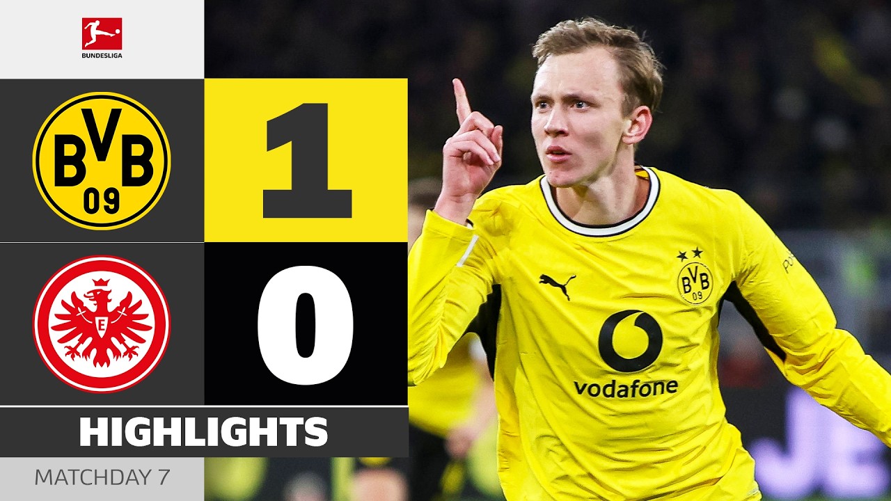 Dortmund 1-0 Frankfurt丨Melhores Momentos -Bundesliga