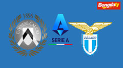 Udinese VS Lazio 01:45 08/09/2026 VĐQG Ý