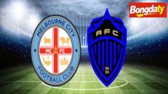 Melbourne City VS Auckland FC 15:35 16/01/2026 VĐQG Úc