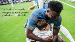 Valverde lên tiếng ủng hộ Vinícius: Gia đình tôi luôn yêu và tôn trọng bạn