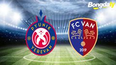 FC Pyunik VS FC Van 22:00 27/05/2026 VĐQG Armenia