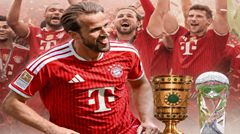 Hat-trick danh hiệu! Bayern Munich lên ngôi vô địch Cúp quốc gia Đức, hoàn tất cú ăn ba quốc nội