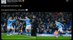 Man City chúc mừng Charlie Gray ra mắt đội một