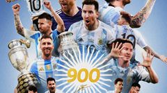 Lionel Messi chạm mốc 900 bàn thắng, Copa America gửi lời chúc mừng