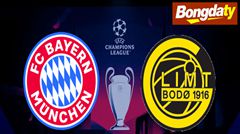 Bayern Munich VS Bodo Glimt 02:00 11/09/2026 UEFA Champions League