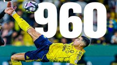 Chỉ còn 40 bàn! Ronaldo chạm mốc 960 bàn, cột mốc 1000 đang ở rất gần