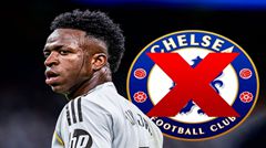 Đính chính: Romano khẳng định Chelsea không theo đuổi Vinícius, không hề có đề nghị 135 triệu euro